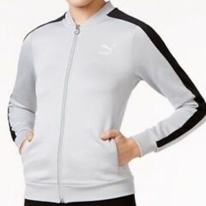PUMA No.1 Logo Track Jacket Grey/Black Women's Med.